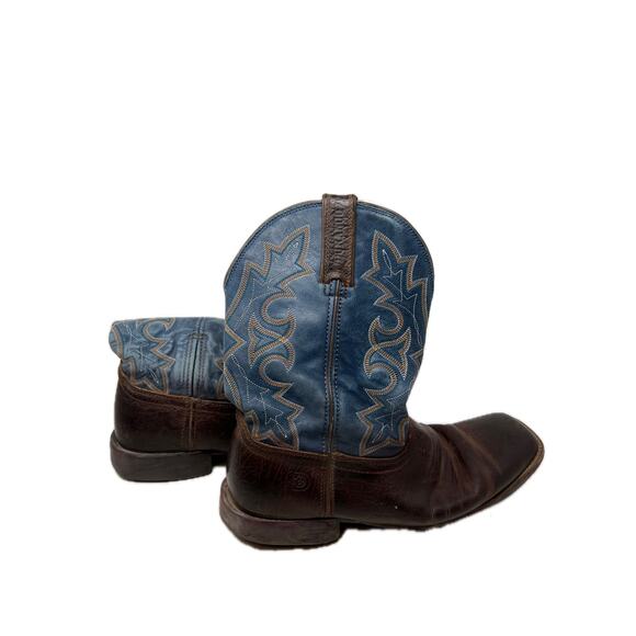 Durango Western Boots Acorn Cobalt Blue Mens 13 - Picture 3 of 7